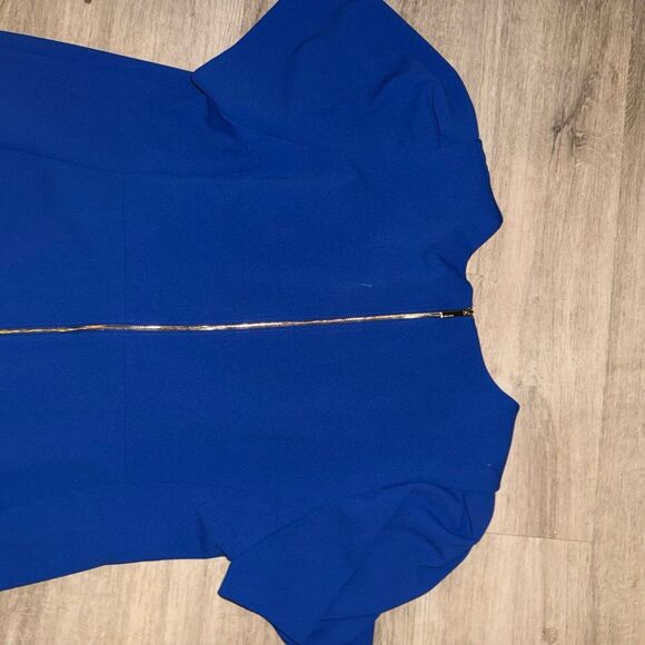 Calvin Klein Dress Women Plus 22W Blue Sheath Career Corporate Church Timeless - Picture 6 of 7